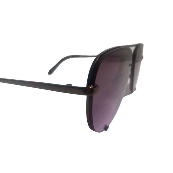 NWT-RARE-Quay high key mini rimless sunglasses.🕶️ case with Quay cleaning cloth - Picture 9 of 13